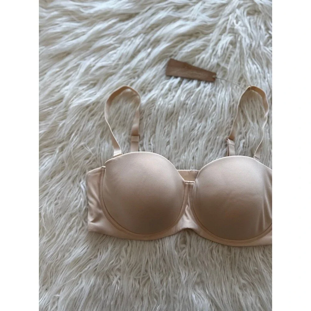 Skims Fits Everybody Strapless Bra Sand Size 38D - Picture 3 of 6
